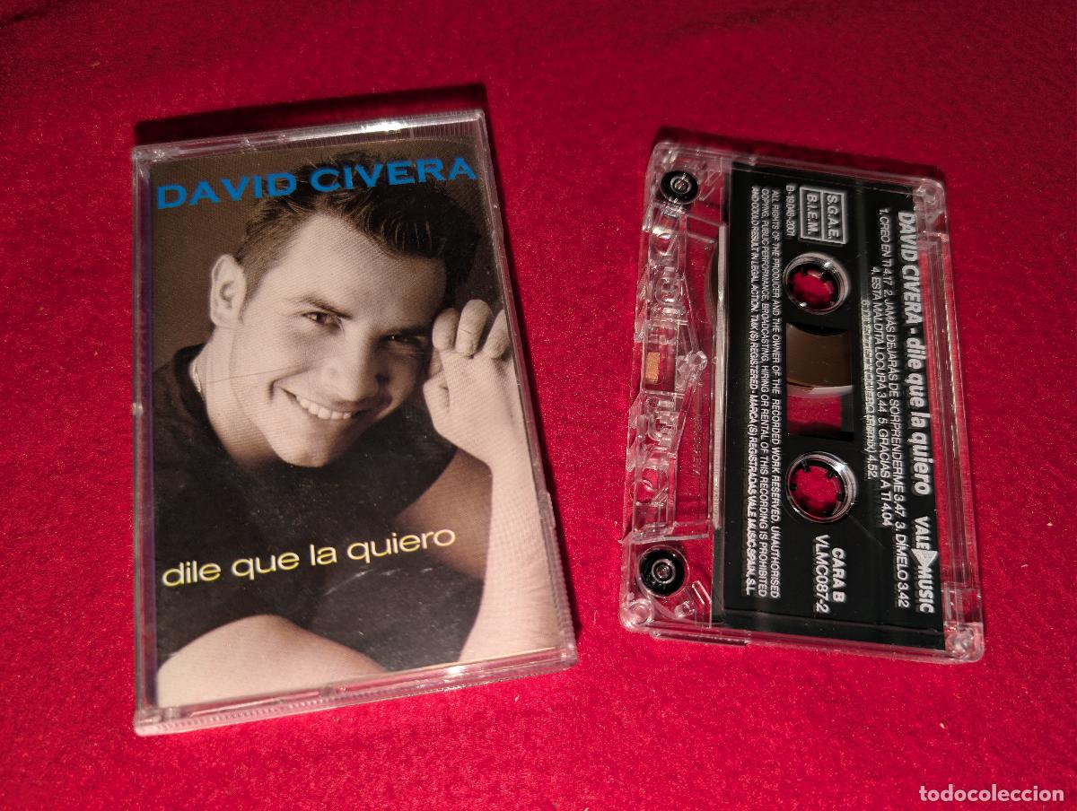 Casetes antiguos: DAVID CIVERA Dile que la quiero K7 CASSETTE 2001 Vale Music