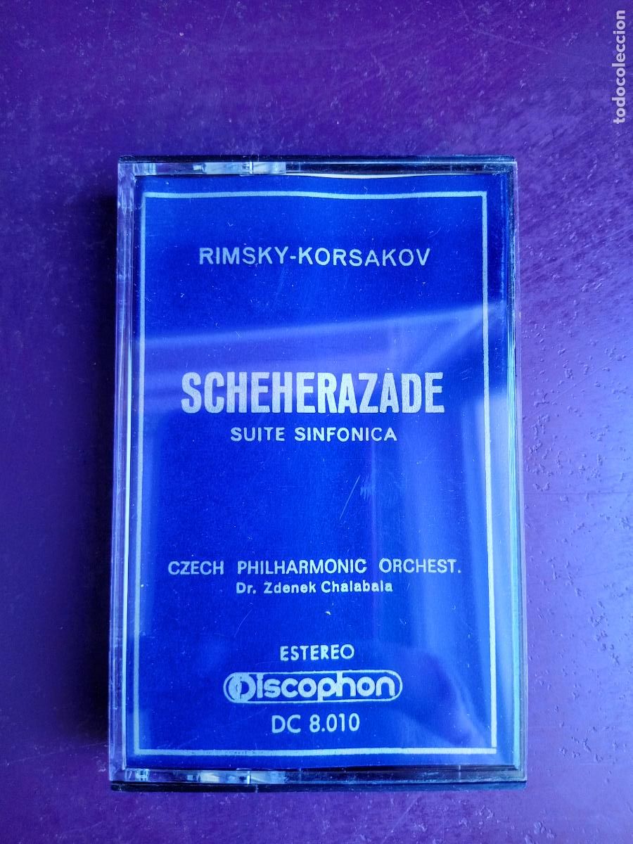 Casetes antiguos: RIMSKY KORSAKOV - SCHEHERAZADE - CASETE DISCOPHON 1971 - ORQ FILARM CHECA, CHALABALA