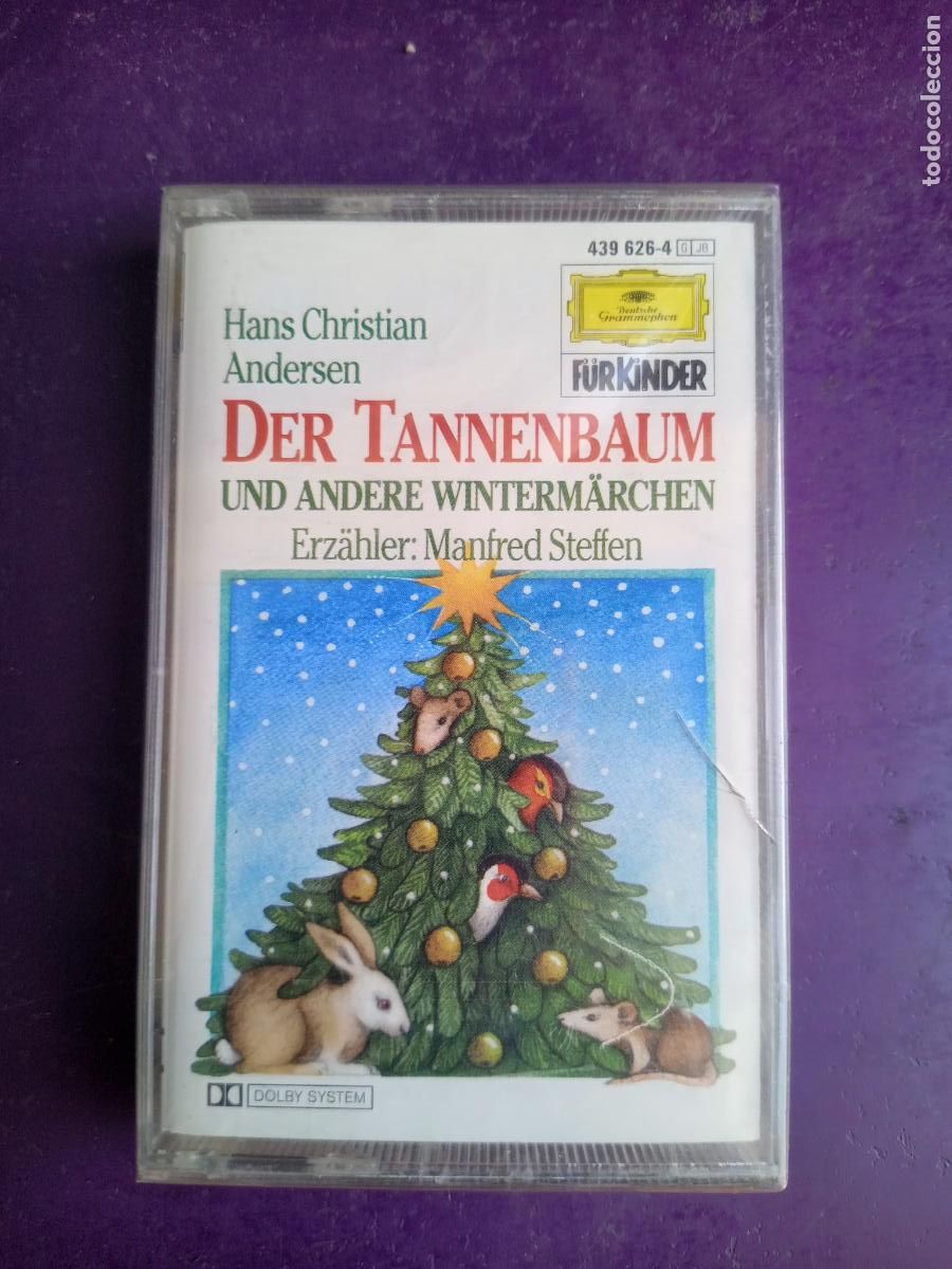 Casetes antiguos: HANS C ANDERSEN - EL ARBOL DE NAVIDAD Y OTROS CUENTOS DE NAVIDAD - CASETE DEUTSCHE AUDIOLIBRO 198?