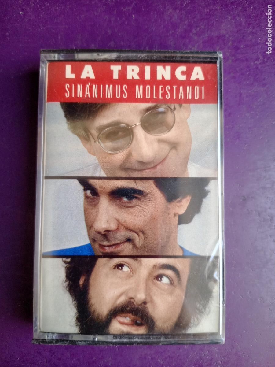 Casetes antiguos: LA TRINCA &ndash; SINANIMUS MOLESTANDI - CASETE ARIOLA 1985 PRECINTADA -