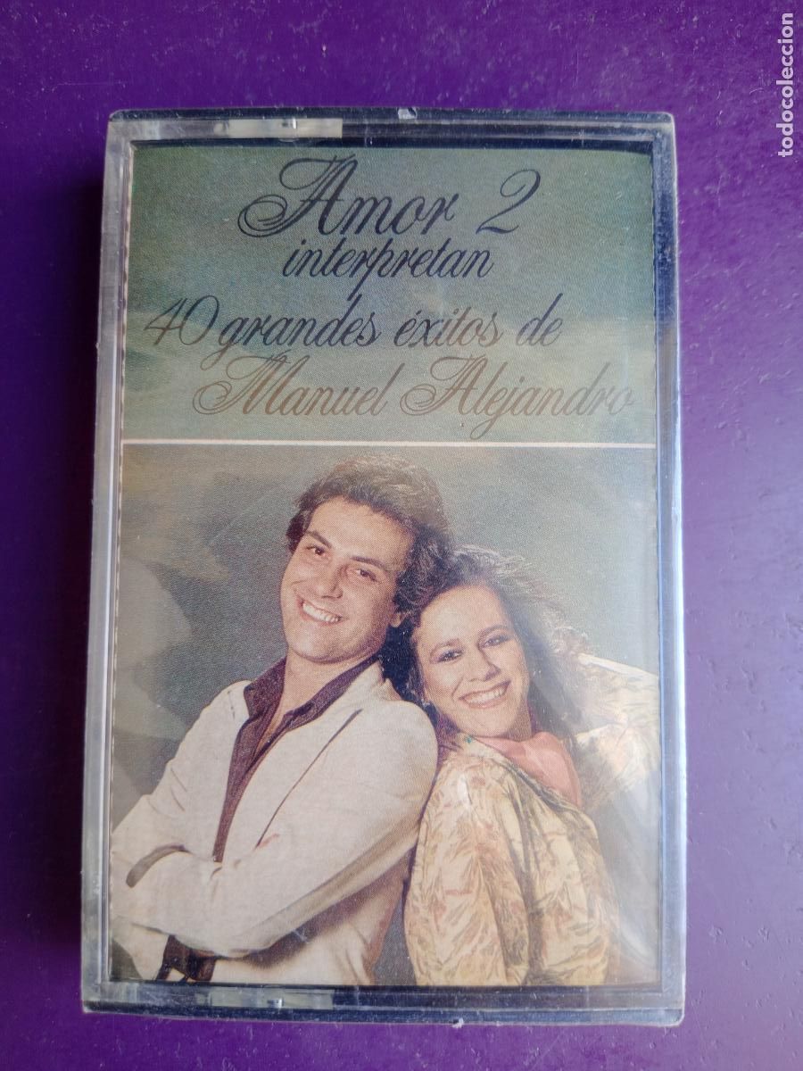 Casetes antiguos: AMOR 2 - INTERPRETAN A MANUEL ALEJANDRO - CASETE RCA 1981 - Mar&iacute;a Lar, Tony Landa - MELODICA POP