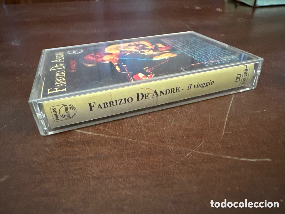 Casetes antiguos: FABRICIO DE ANDRE. IL VIAGGIO. POLYGRAM - Foto 5