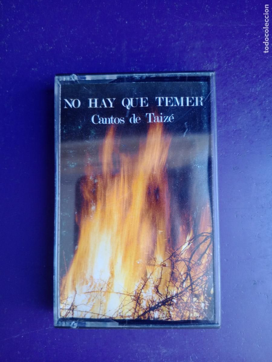 Casetes antiguos: Cantos de Taiz&eacute; &ndash; No Hay Que Temer - CASETE ED PAULINAS 1984 - RELIGIOSO, MUY POCO USO