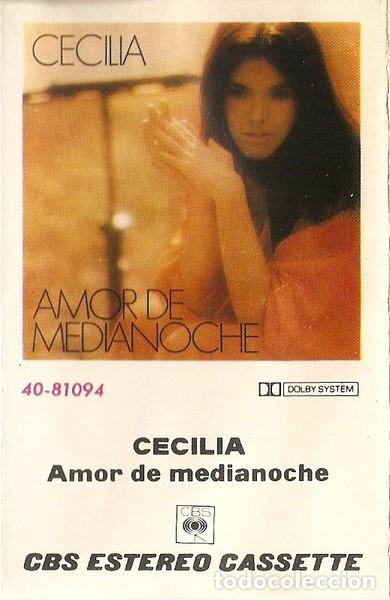 Casetes antiguos: Cecilia - Amor de medianoche - Foto 1