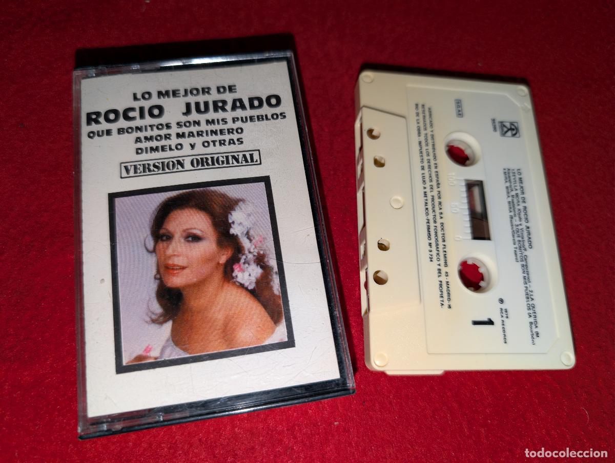 Casetes antiguos: ROCIO JURADO Lo mejor de Rocio Jurado K7 CASSETTE 1979 Indalo