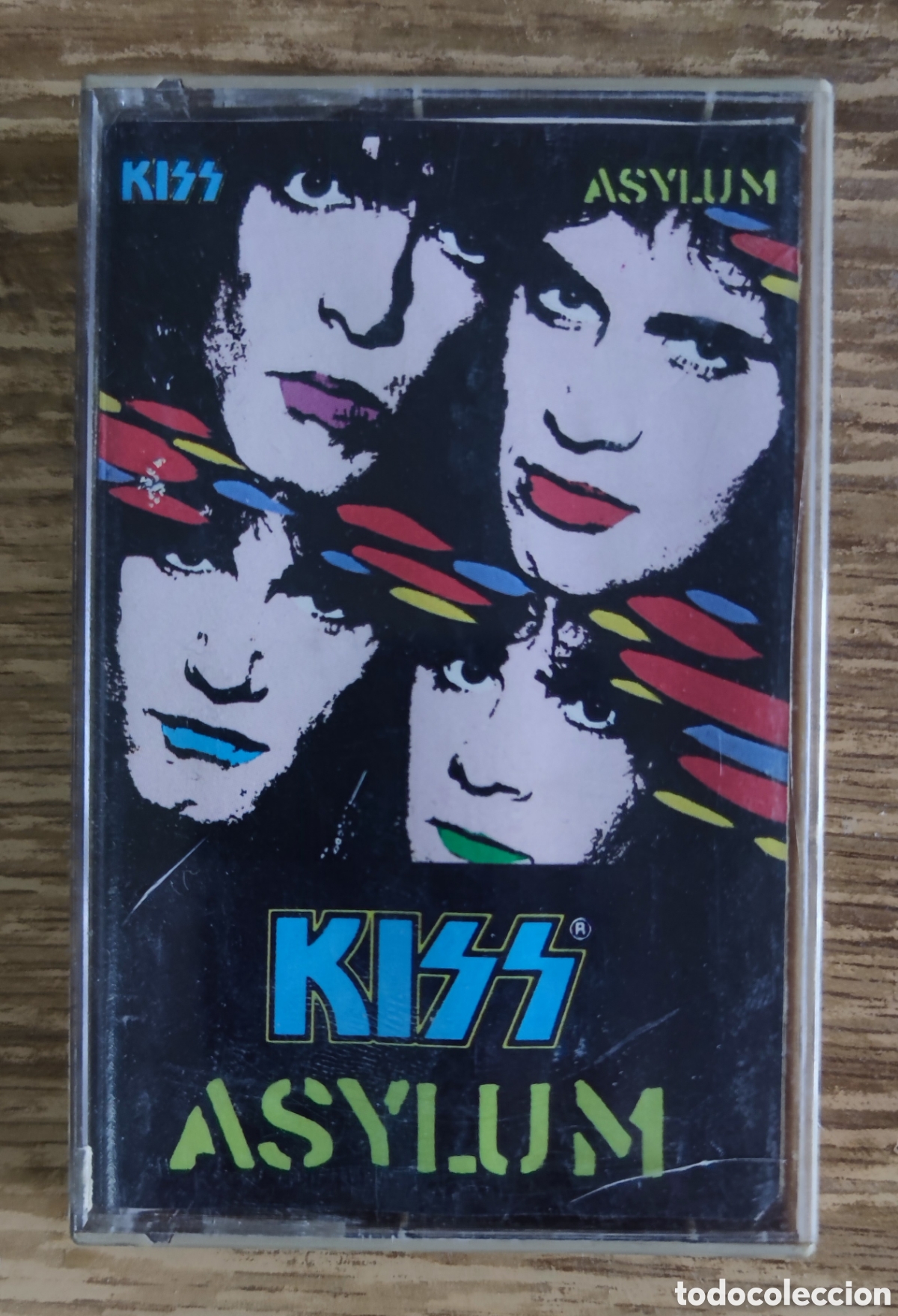 Cassettes Anciennes: Cassette Kiss - Asylum (1985) ed. americana