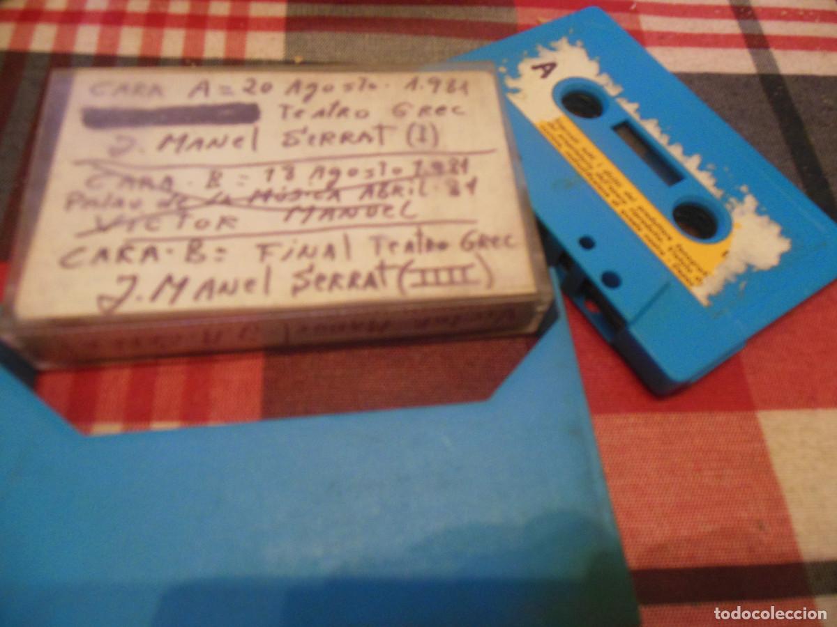 Cassettes Anciennes: JOAN MANUEL SERRAT CINTA CASETE CONCIERTO DE LA RADIO 1981 TEATRO GREC