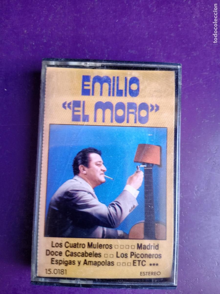 Casetes antiguos: EMILIO EL MORO - CASETE DIAMANTE - LOS CUATRO MULEROS, LOS PICONEROS - COPLA HUMOR CACHONDEO