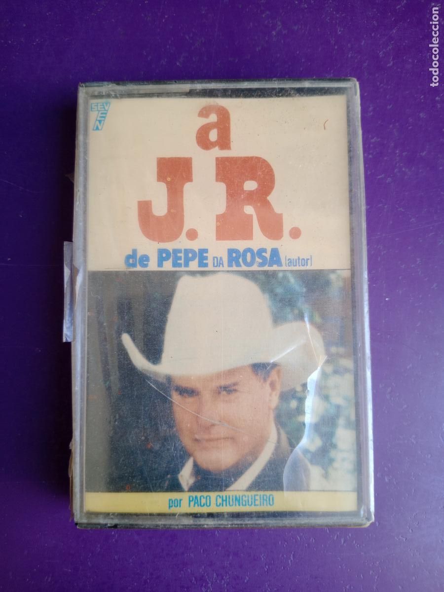 Casetes antiguos: A JR CASETE SEVEN 7 1982 - CANCIONES Y HUMOR DE PEPE DA ROSA POR PACO CHUNGUEIRO - MANOLO GARCIA