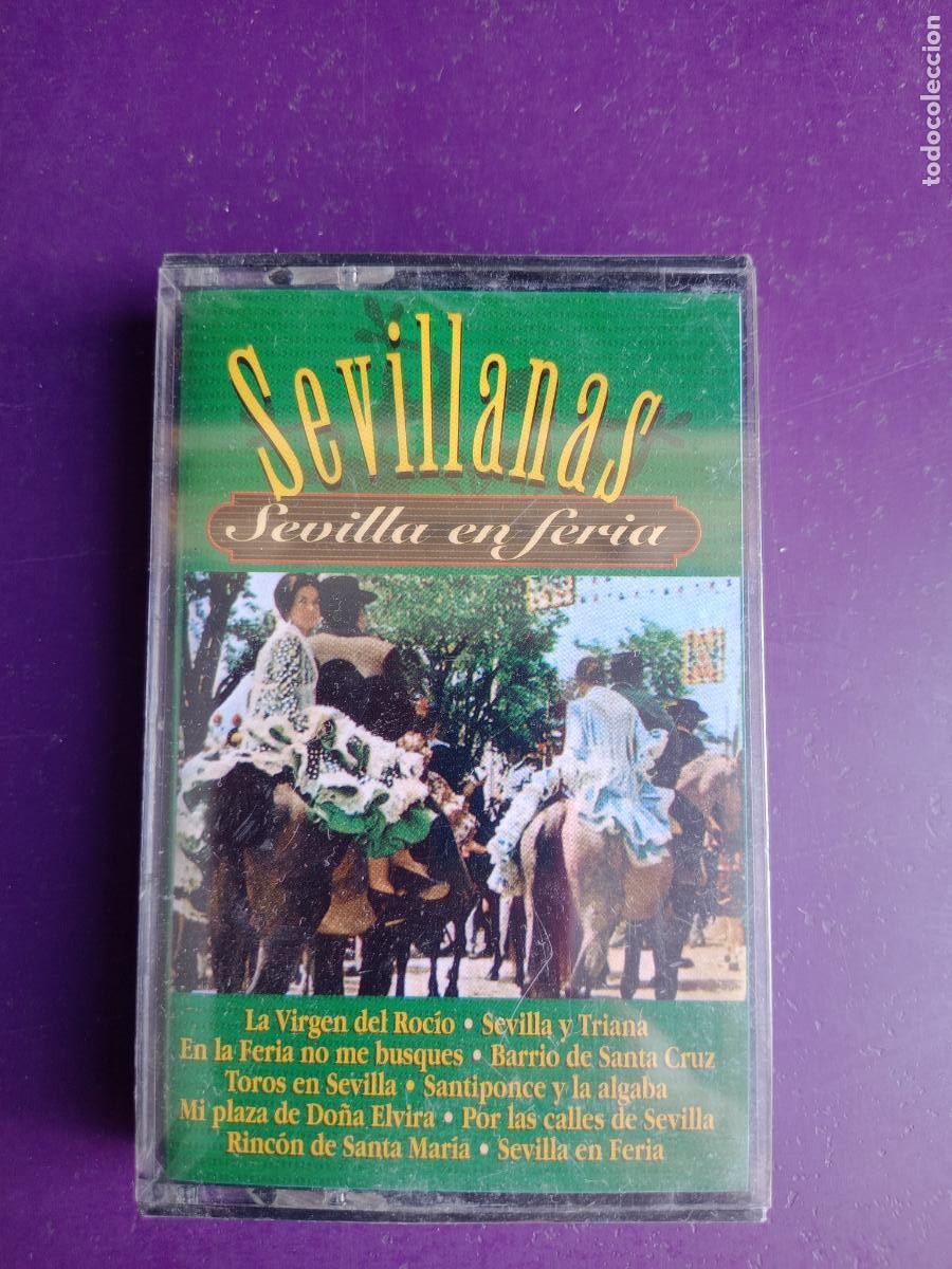 Casetes antiguos: SEVILLANAS - SEVILLA EN FERIA - CASETE ACROPOL PRECINTADA - FLAMENCO, COPLA - LA VIRGEN DEL ROCIO