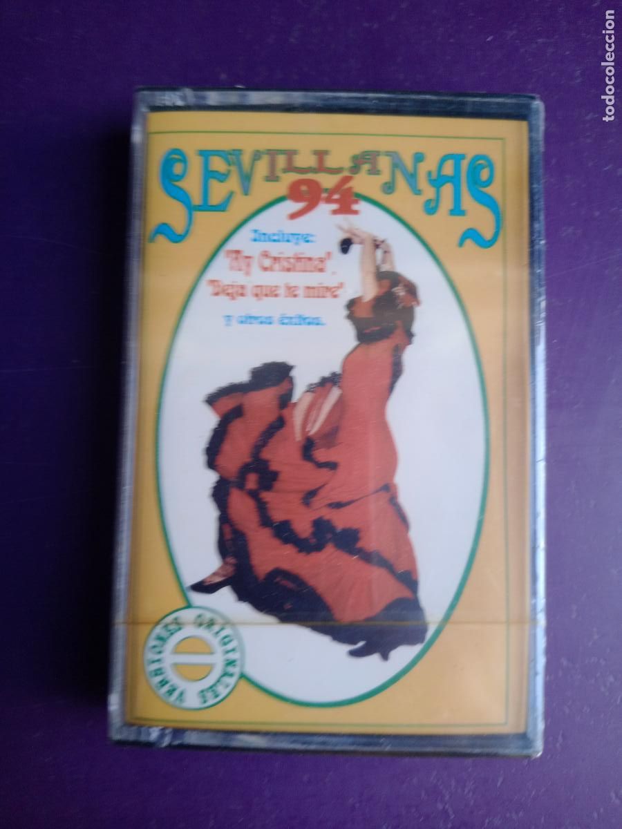 Casetes antiguos: SEVILLANAS DEL 94 - CASETE FODS PRECINTADA - FLAMENCO, COPLA - AY CRISTINA, DEJA QUE TE MIRE