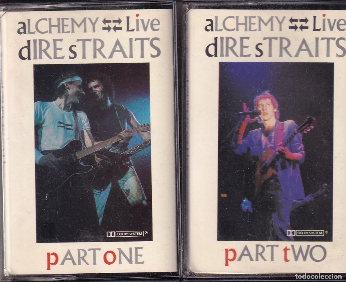 Cassetes antigas: Dire Straits - Alchemy, Live : Parts one & two