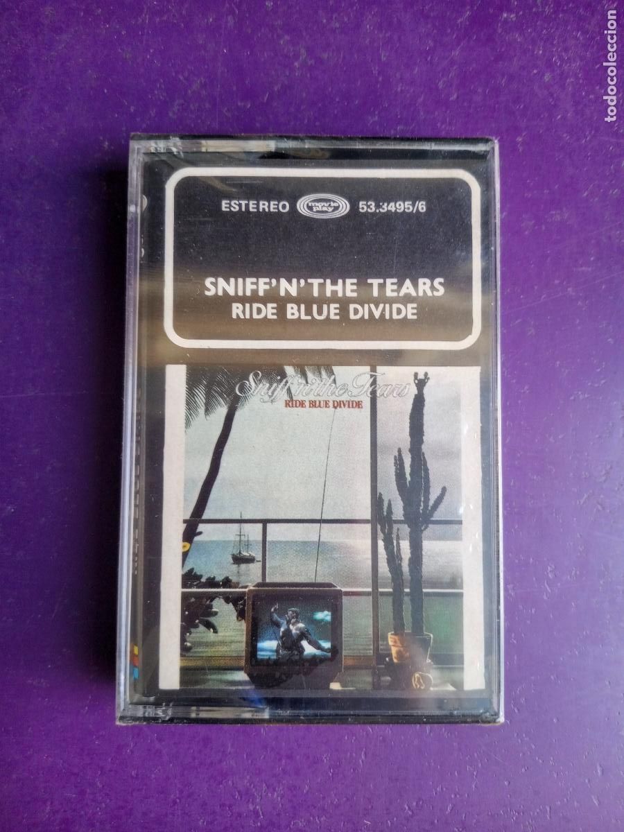 Casetes antiguos: SNIFF 'N' THE TEARS - CASETE MOVIEPLAY CHISWICK 1980 PRECINTADA - RIDE BLUE DIVIDE - NEW WAVE POP