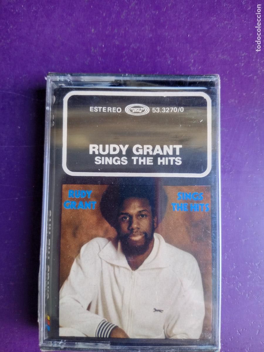 Casetes antiguos: RUDY GRANT &ndash; SINGS THE HITS - CASETE MOVIEPLAY 1982 PRECINTADA - REGGAE POP - NEW WAVE