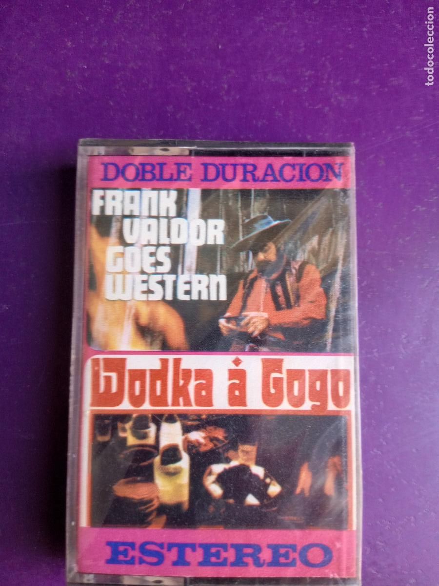 Casetes antiguos: Frank Valdor Goes Western + VODKA A GOGO - CASETE DIM 197? PRECINTADA - LOUNGE, EASY LISTENING