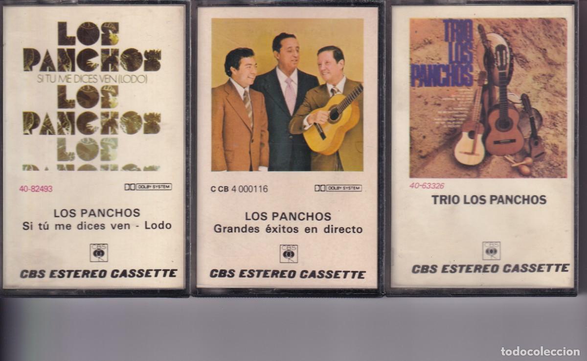 Cassetes antigas: Los Panchos - 3 cintas/casetes