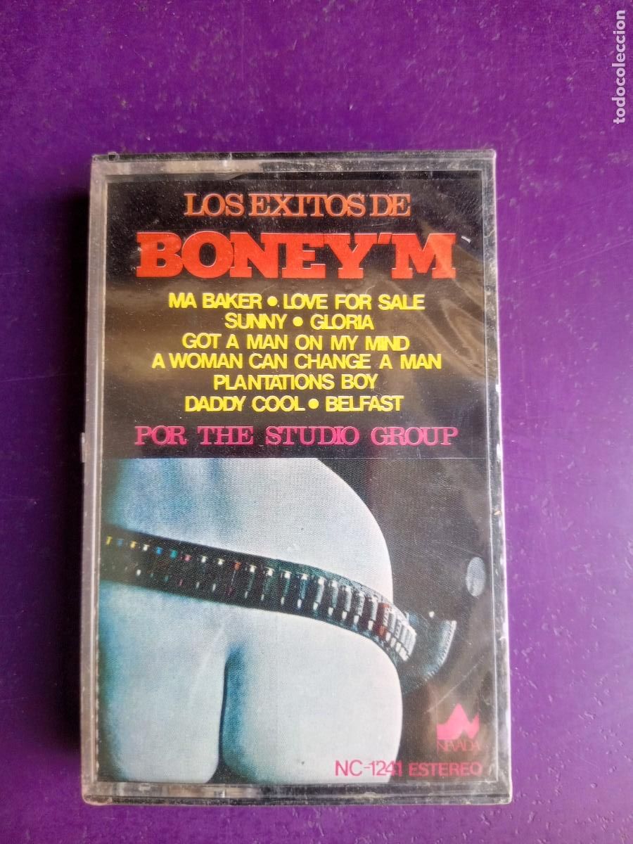 Casetes antiguos: EXITOS DE BONEY M POR STUDIO GROUP - CASETE NEVADA PRECINTADA - VERSIONES EXITOS DISCO 70'S