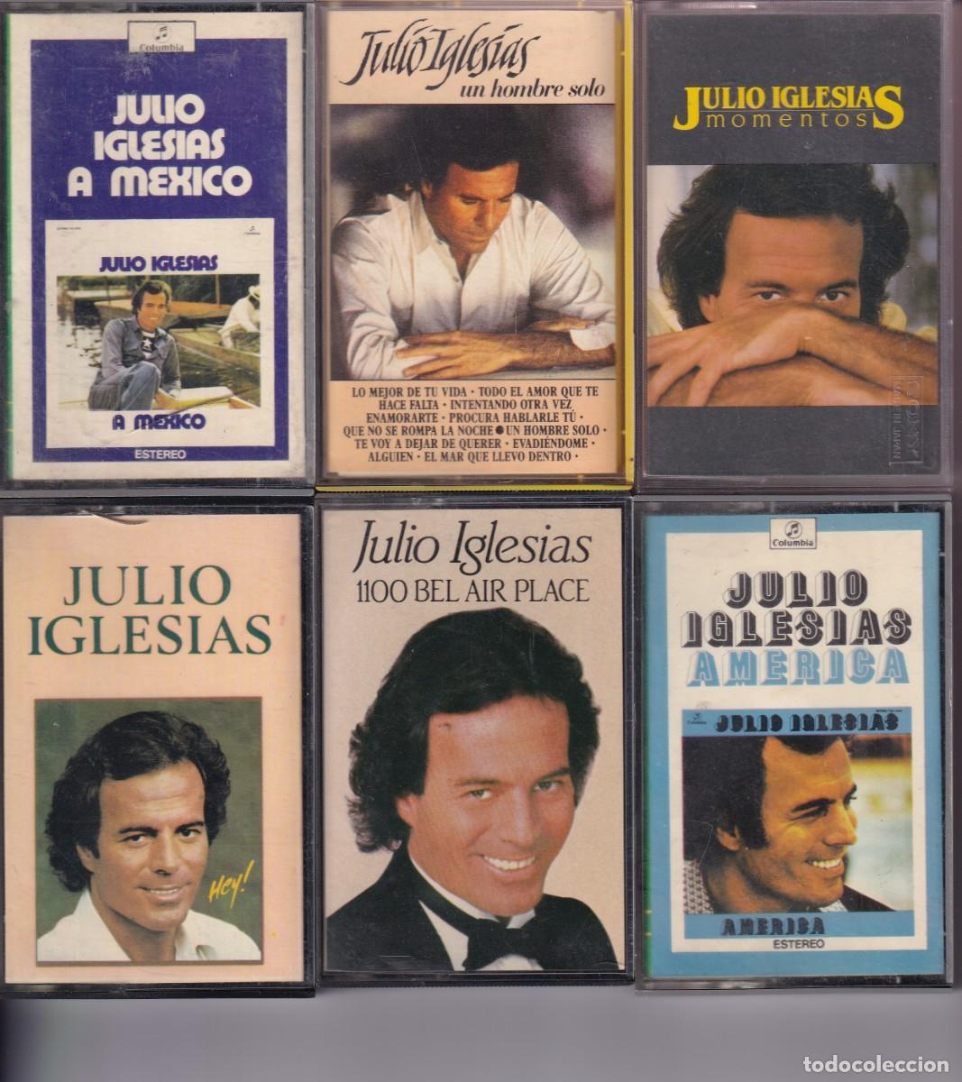 Cassettes Anciennes: Julio Iglesias - 6 cintas/casetes