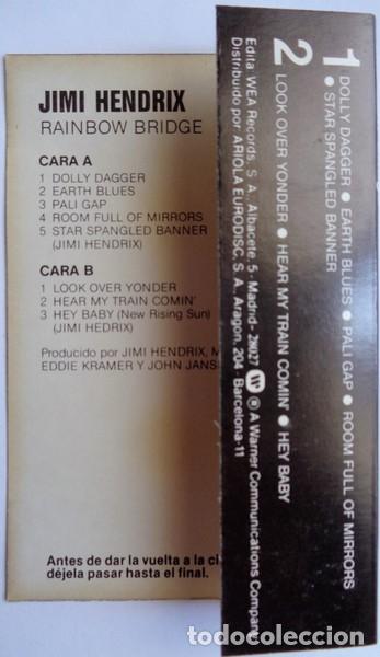 Casetes antiguos: Jimi Hendrix - Rainbow Bridge - Foto 2