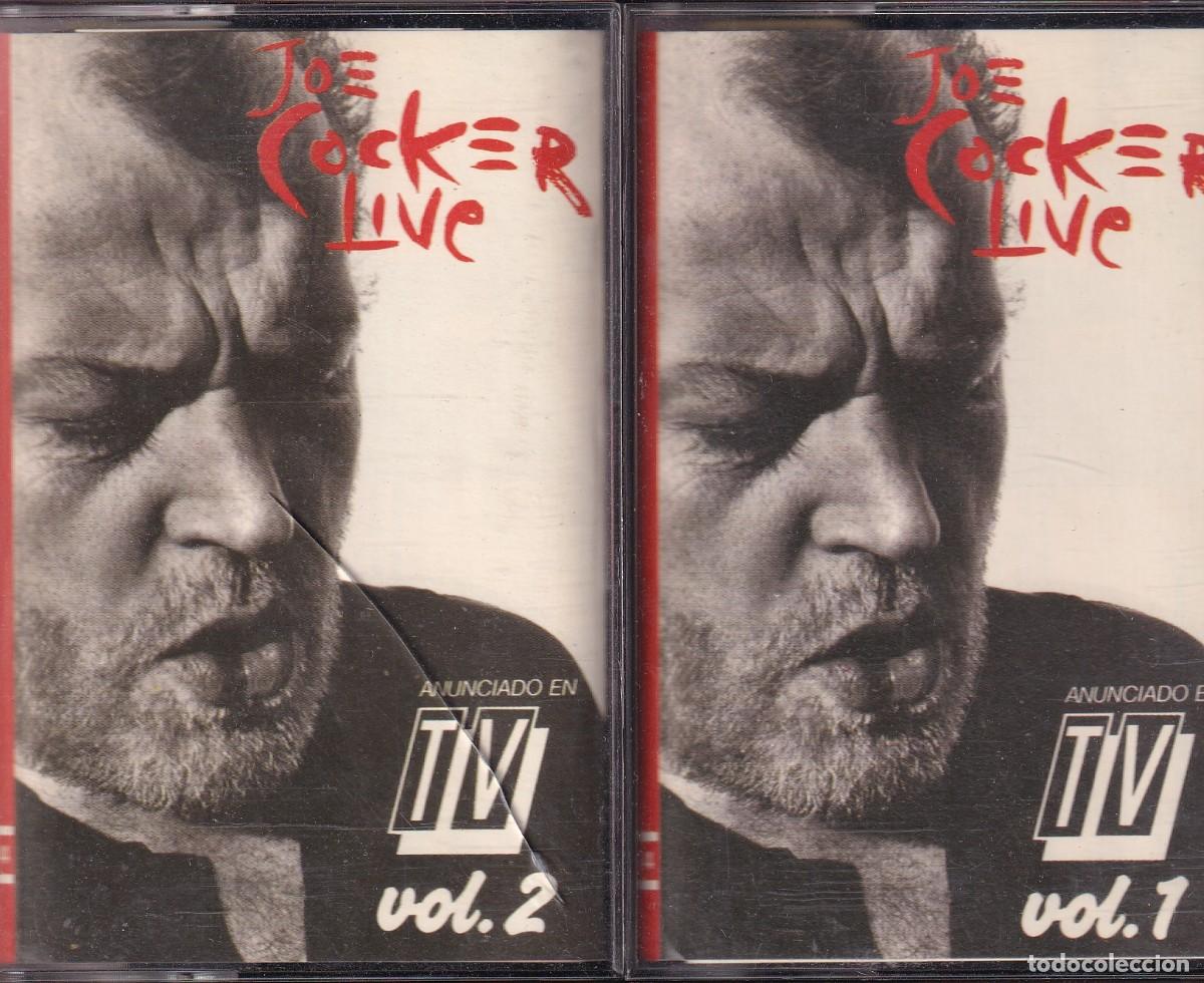 Casetes antiguos: Joe Cocker - Live (Vols 1+2) - Foto 1