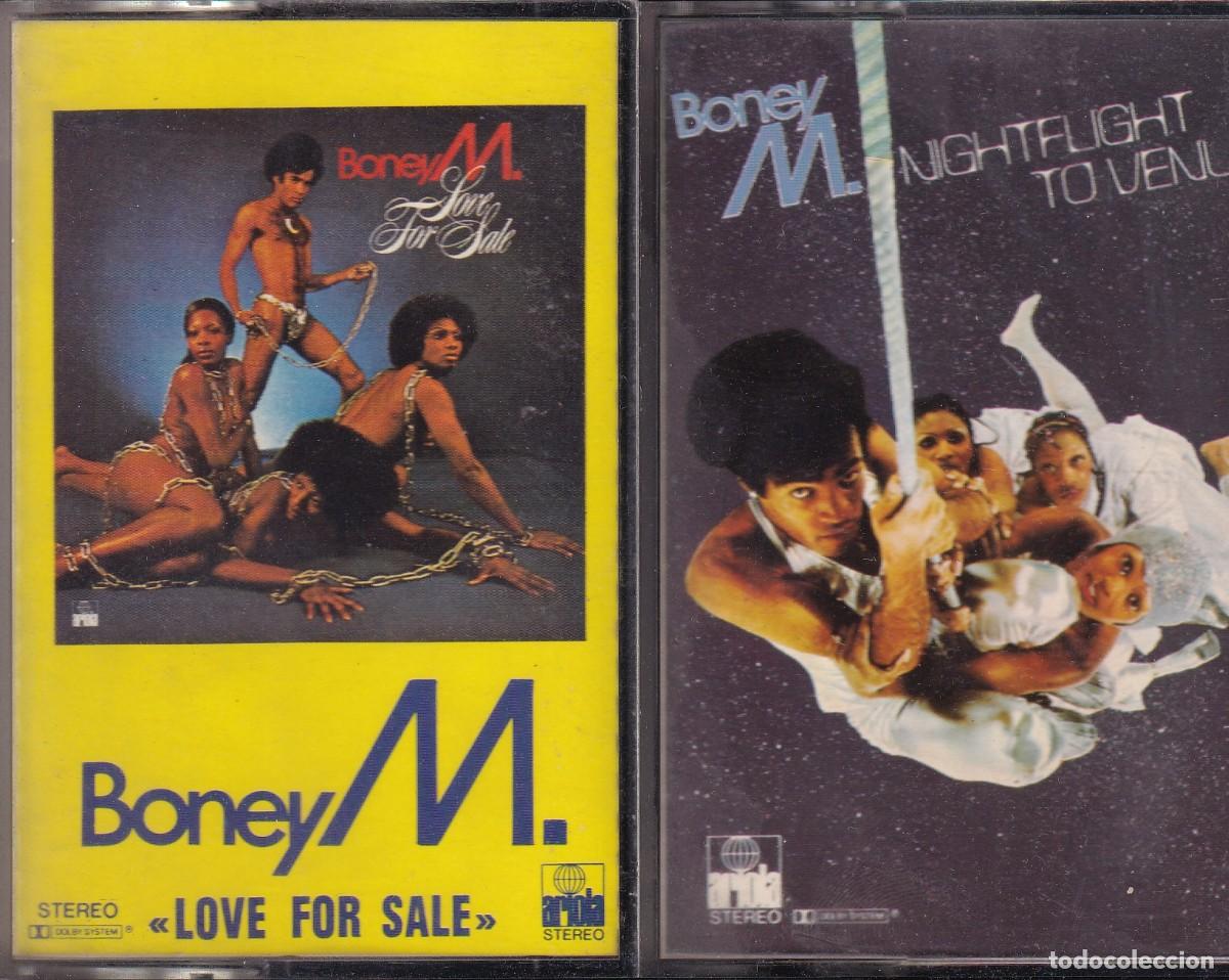 Alte Kassetten: Boney M - Nightflight to Venus + Love for Sale