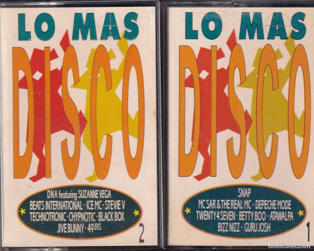 Cassette antiche: Varios - Lo m&aacute;s Disco (vols 1+2)