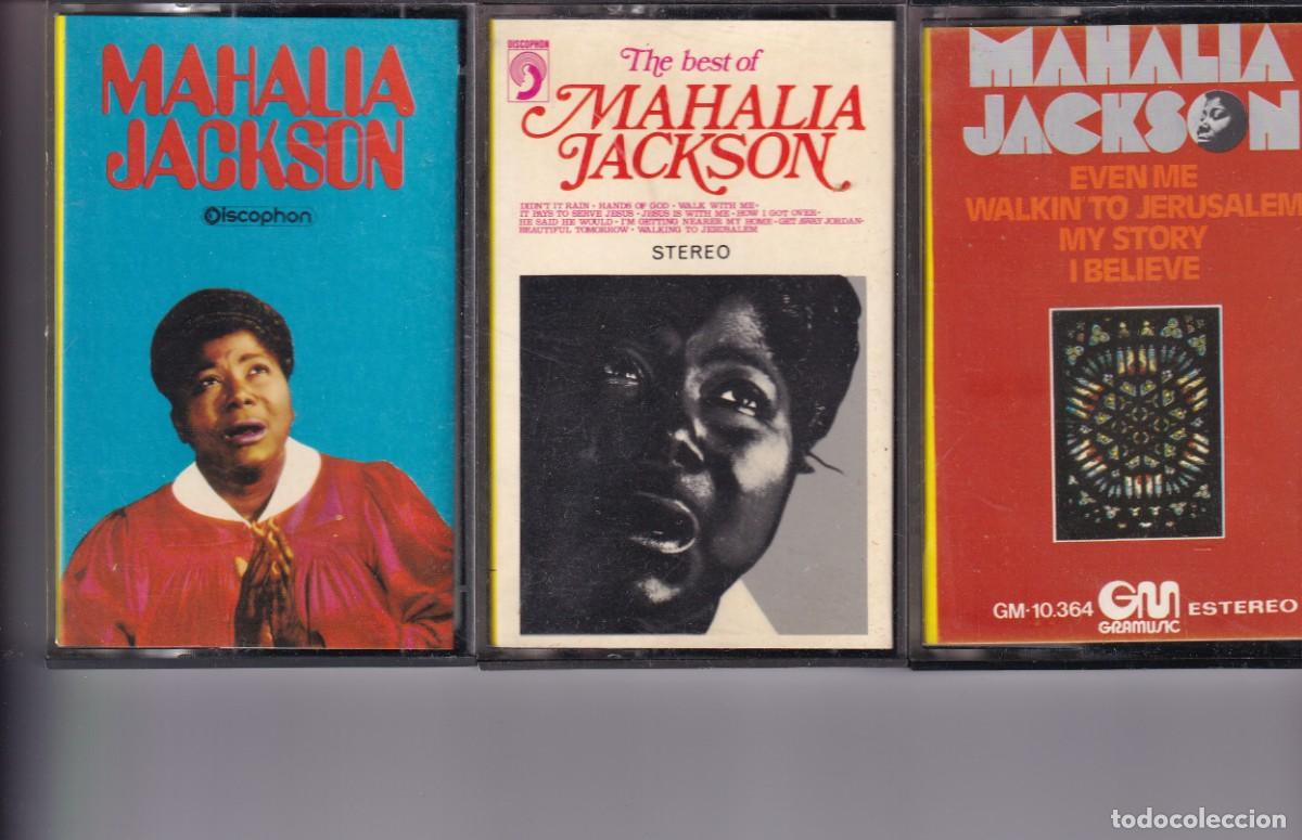 Casetes antiguos: Mahalia Jackson - 3 cintas - Foto 1