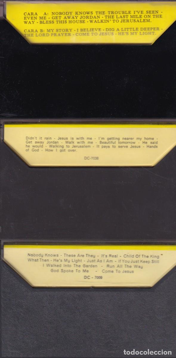Casetes antiguos: Mahalia Jackson - 3 cintas - Foto 2