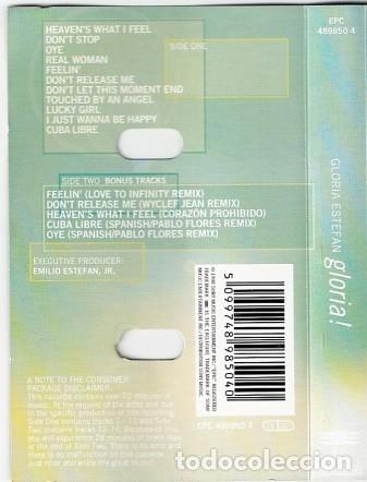 Casetes antiguos: Gloria Estefan - Gloria! - Foto 2