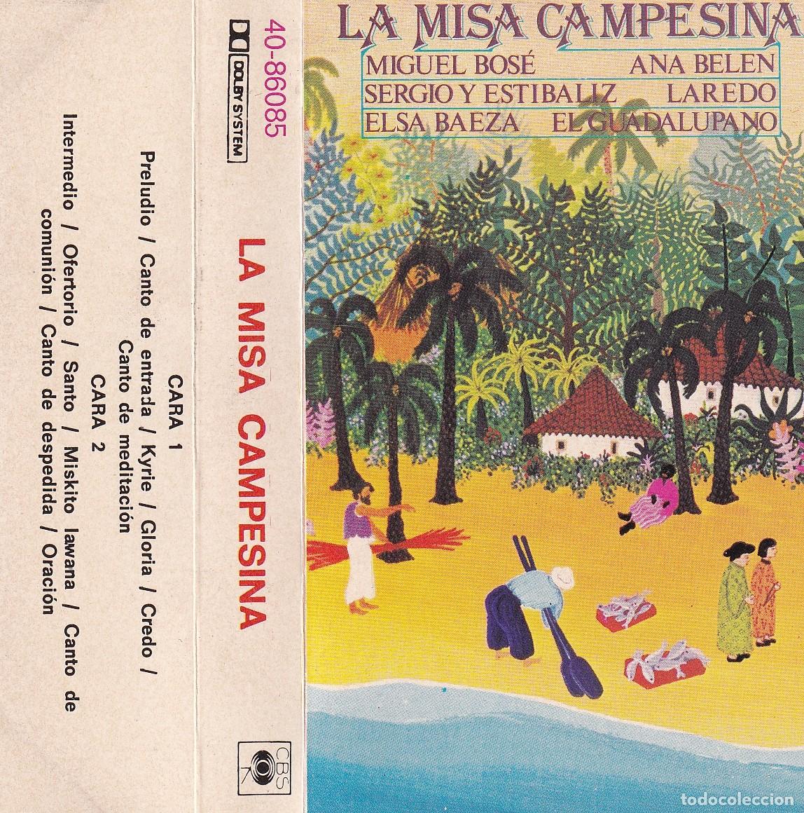 Cassetes antigas: Miguel Bos&eacute;, Ana Bel&eacute;n, Sergio y Est&iacute;baliz - La misa campesina