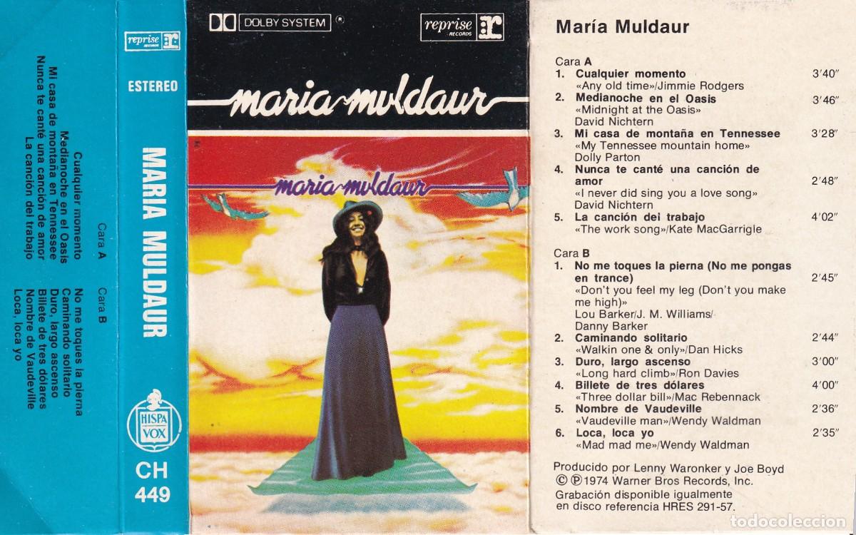 Casetes antiguos: Maria Muldaur - Maria Muldaur - Foto 1