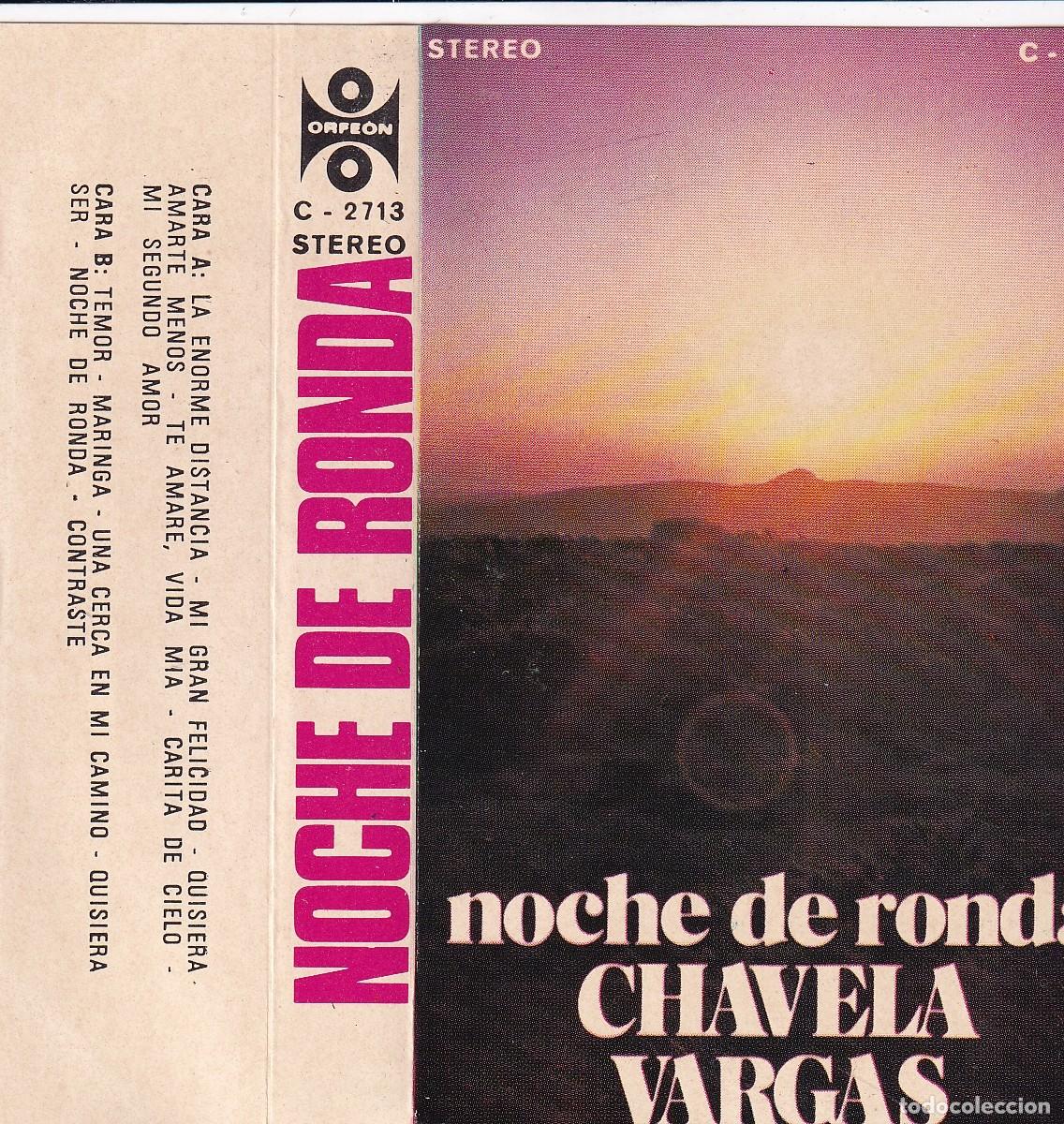 Cassetes antigas: Chavela Vargas - Noche de ronda