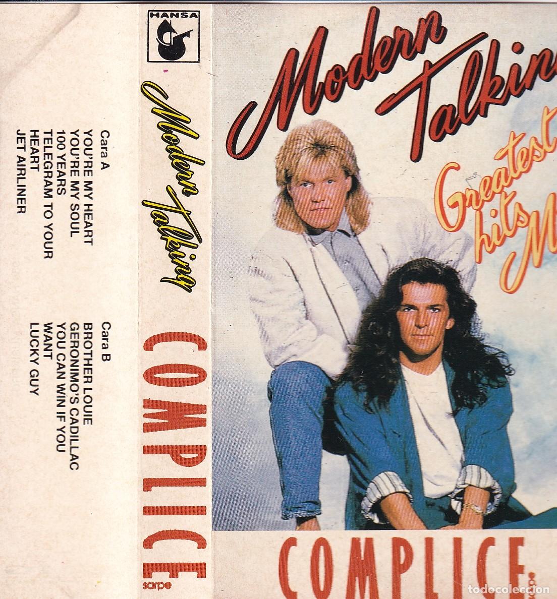Casetes antiguos: Modern Talking - Complice: Greatest Hits - Foto 1