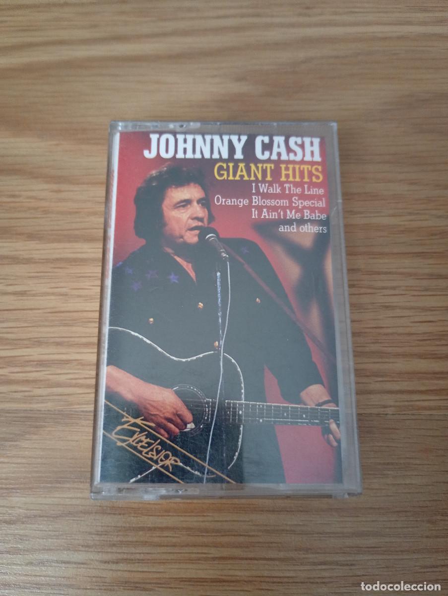 Casetes antiguos: Johnny Cash &ndash; Giant Hits - Cassette