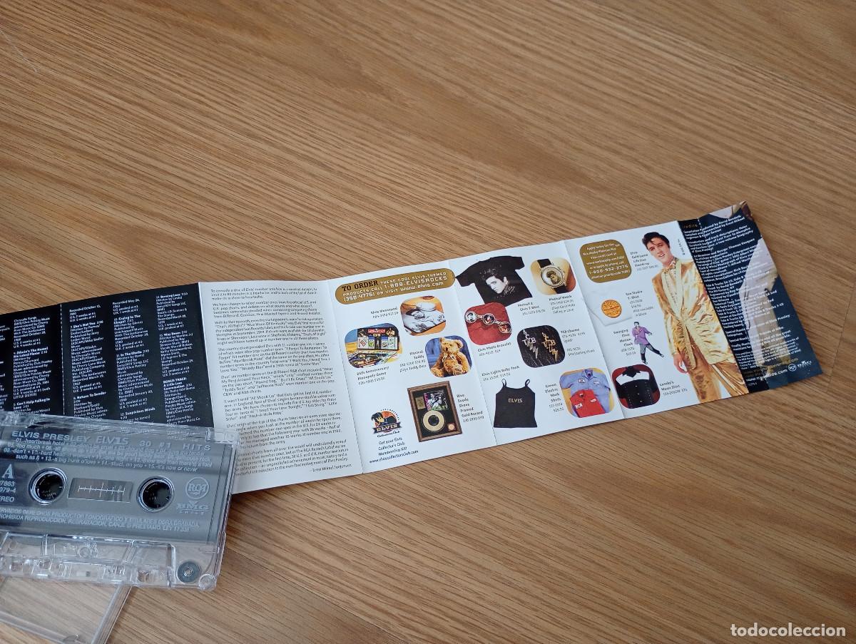 Casetes antiguos: ELVIS - 30 #1 HITS - Cassette - Foto 4