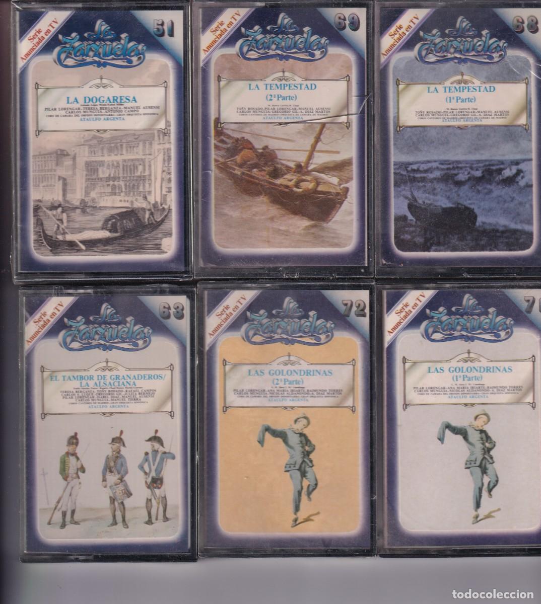 Casetes antiguos: 26 cintas de la colecci&oacute;n La Zarzuela