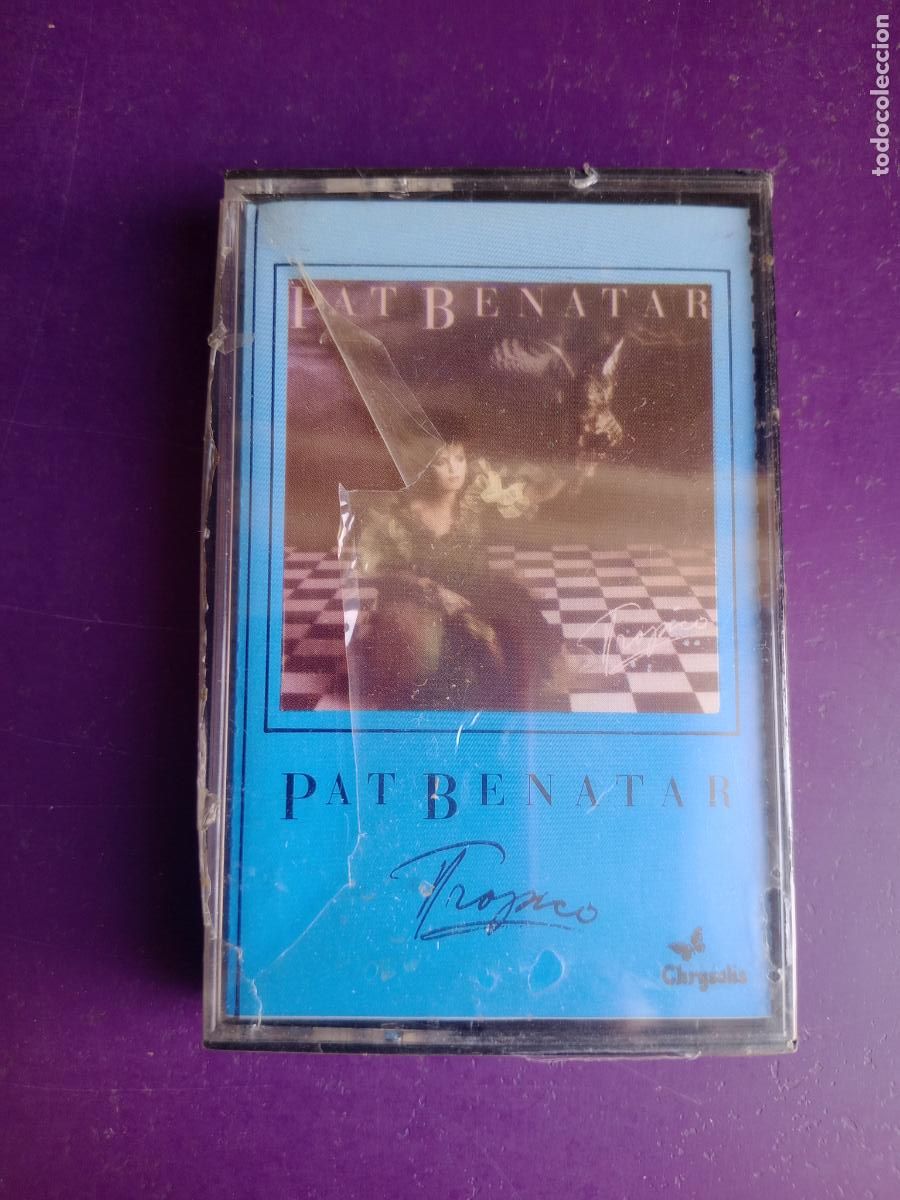 Casetes antiguos: PAT BENATAR &lrm;&ndash; TROPICO CASETE CHRYSALIS 1984 PRECINTADO - POP ROCK 80'S