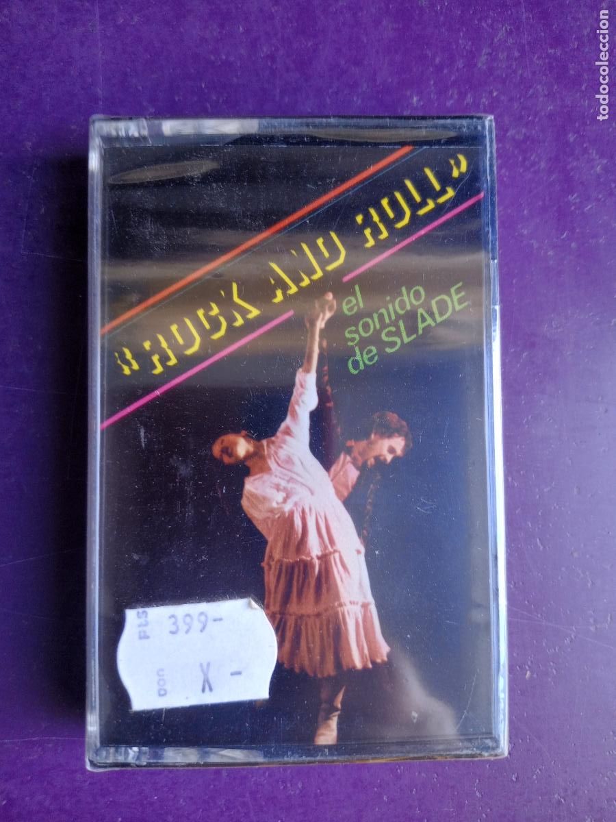 Casetes antiguos: ROCK AND ROLL - EL SONIDO DE SLADE CASETE APHRODITA - VERSIONES DE ESTUDIO - GLAM ROCK BRONCA