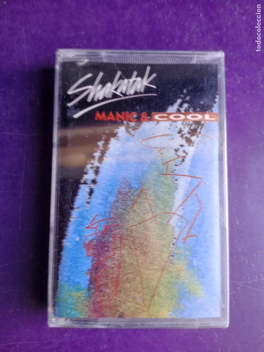 Casetes antiguos: SHAKATAK - CASETE POLYDOR 1988 - MANIC & COOL - ELECTRONICA FUNK DISCO - precintada
