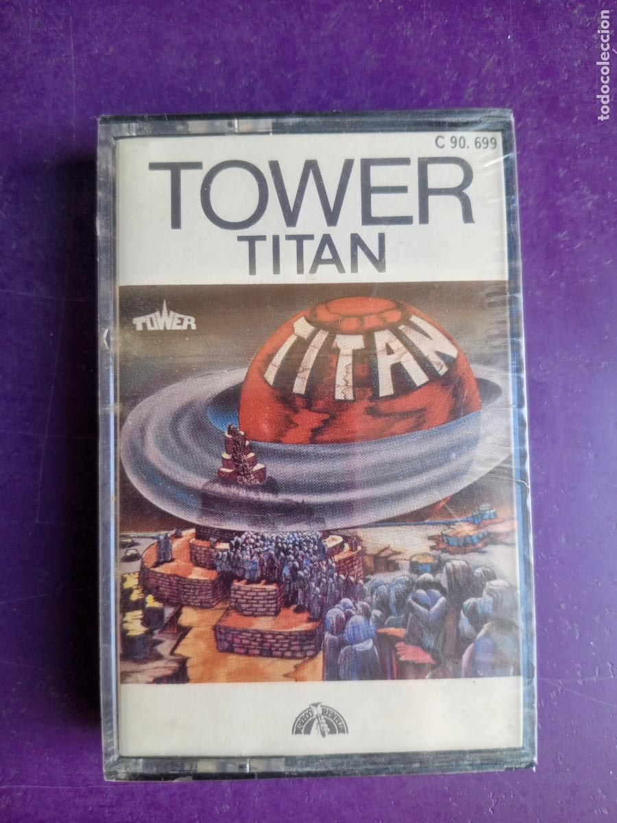 Casetes antiguos: TOWER CASETE HISPAVOX 1982 - TITAN - POP ROCK SINFONICO HOLANDES - PRECINTADA - HOLANDA