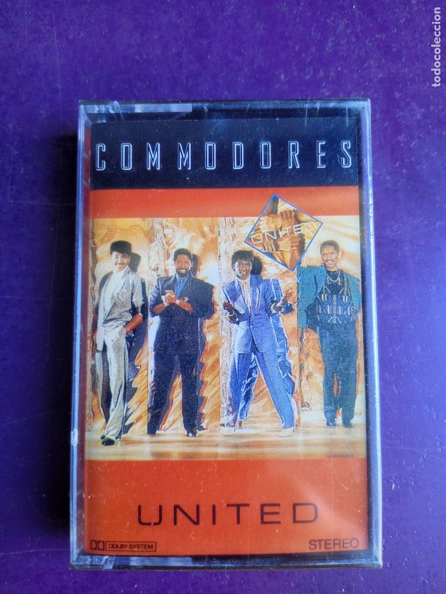Casetes antiguos: COMMODORES &lrm;&ndash; UNITED - CASETE POLYDOR PRECINTADA - FUNK DISCO POP SOUL 80'S
