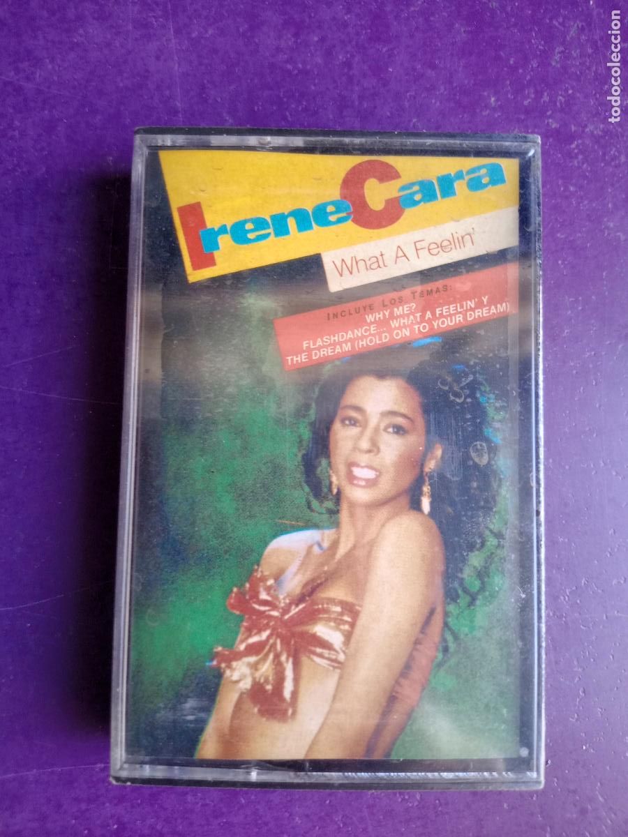 Casetes antiguos: IRENE CARA CASETE EPIC 1983 PRECINTADA - WHAT A FEELIN' - BREAKDANCE - SYNTH POP DISCO FUNK 80'S