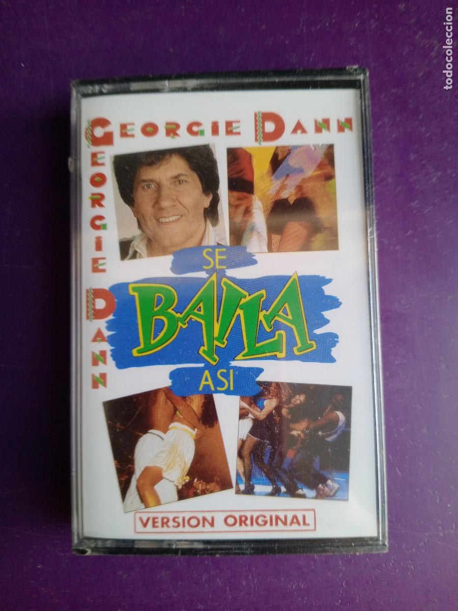 Casetes antiguos: GEORGIE DANN &ndash; SE BAILA AS&Iacute; - CASETE RCA 1991 PRECINTADA - DISCO CANCION VERANO LATIN