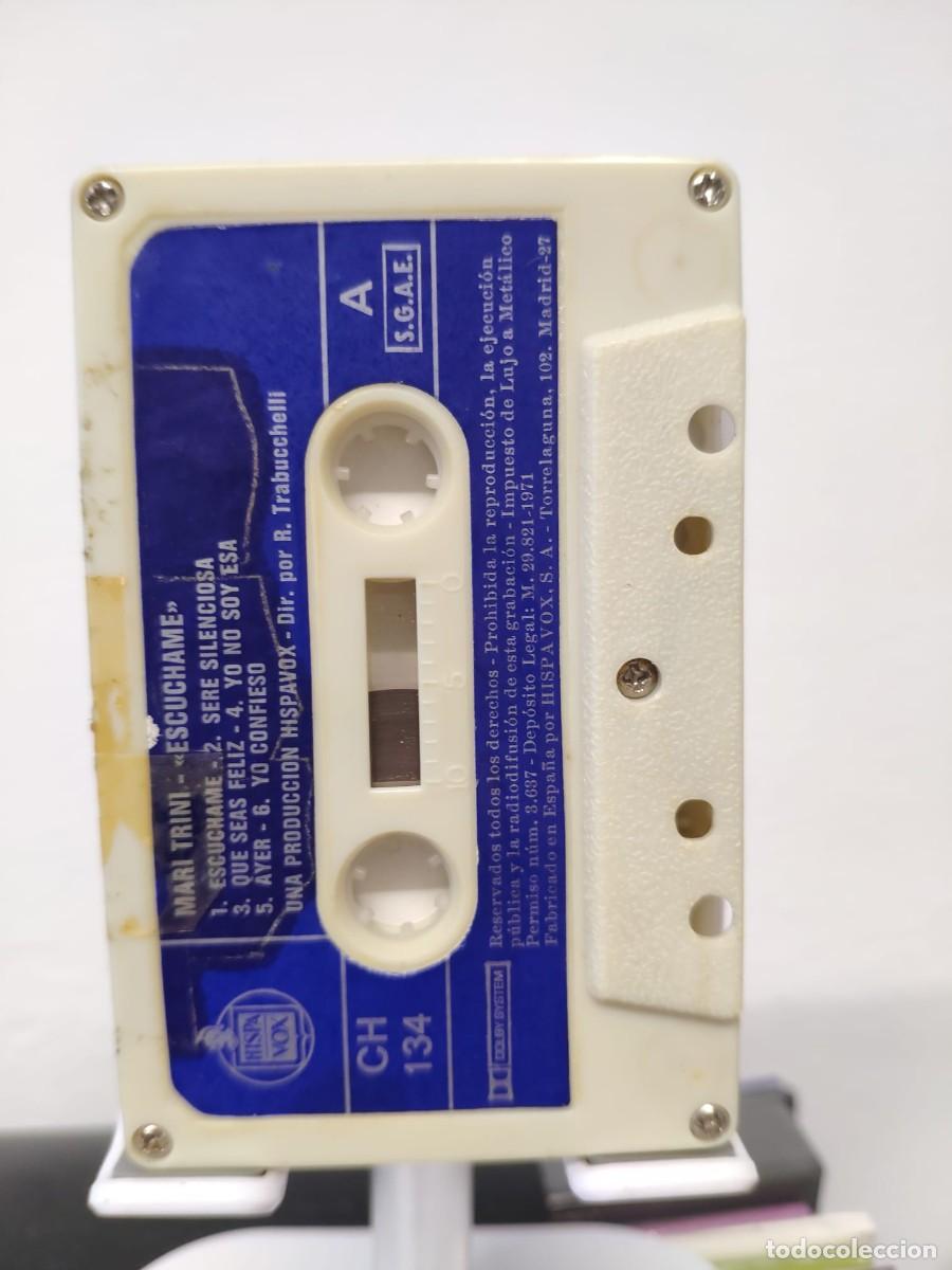 Casetes antiguos: Mari Trini - Esc&uacute;chame (Cassette) - Foto 4
