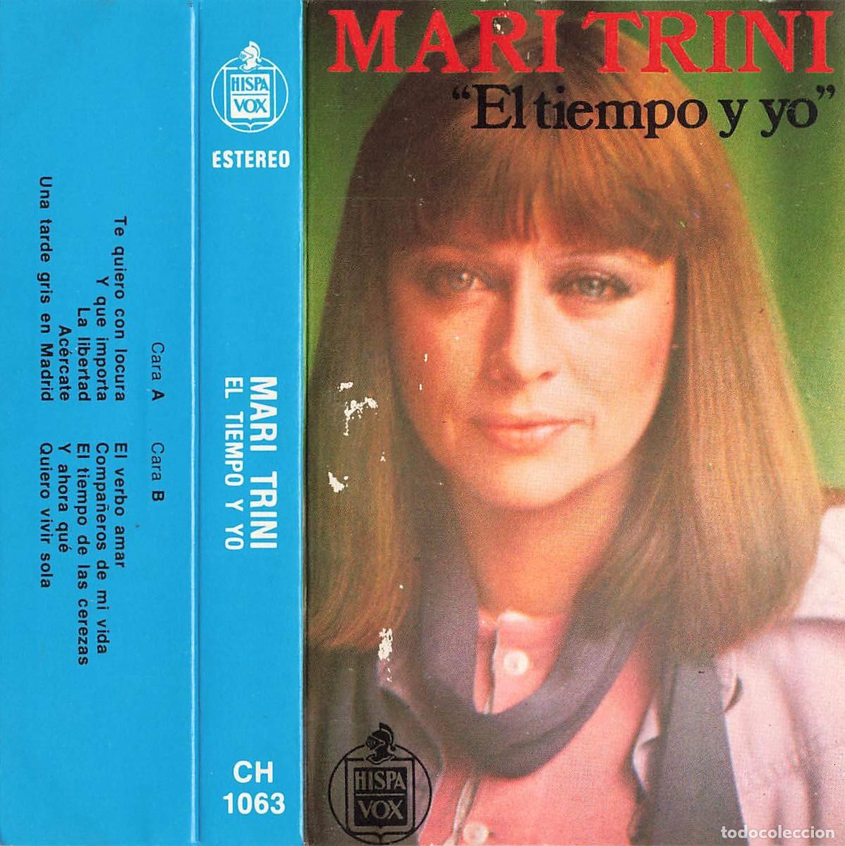 Casetes antiguos: Mari Trini - El Tiempo y Yo (Cassette)