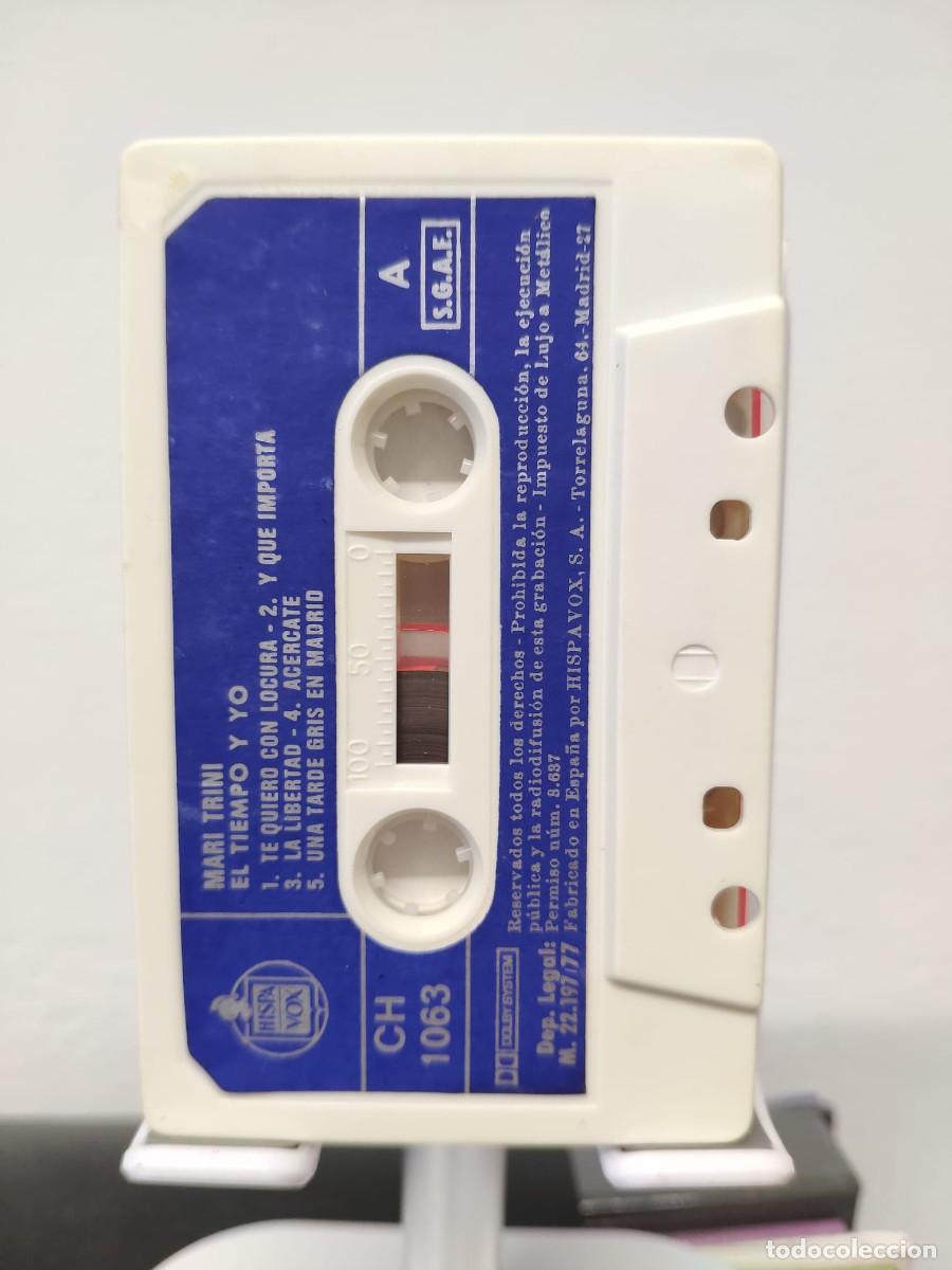 Casetes antiguos: Mari Trini - El Tiempo y Yo (Cassette) - Foto 6