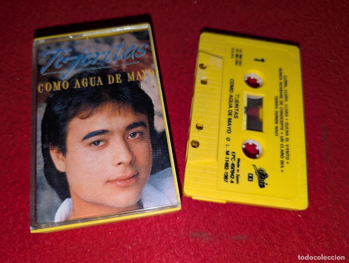 Casetes antiguos: TIJERITAS Como agua de Mayo K7 CASSETTE 1987 Epic