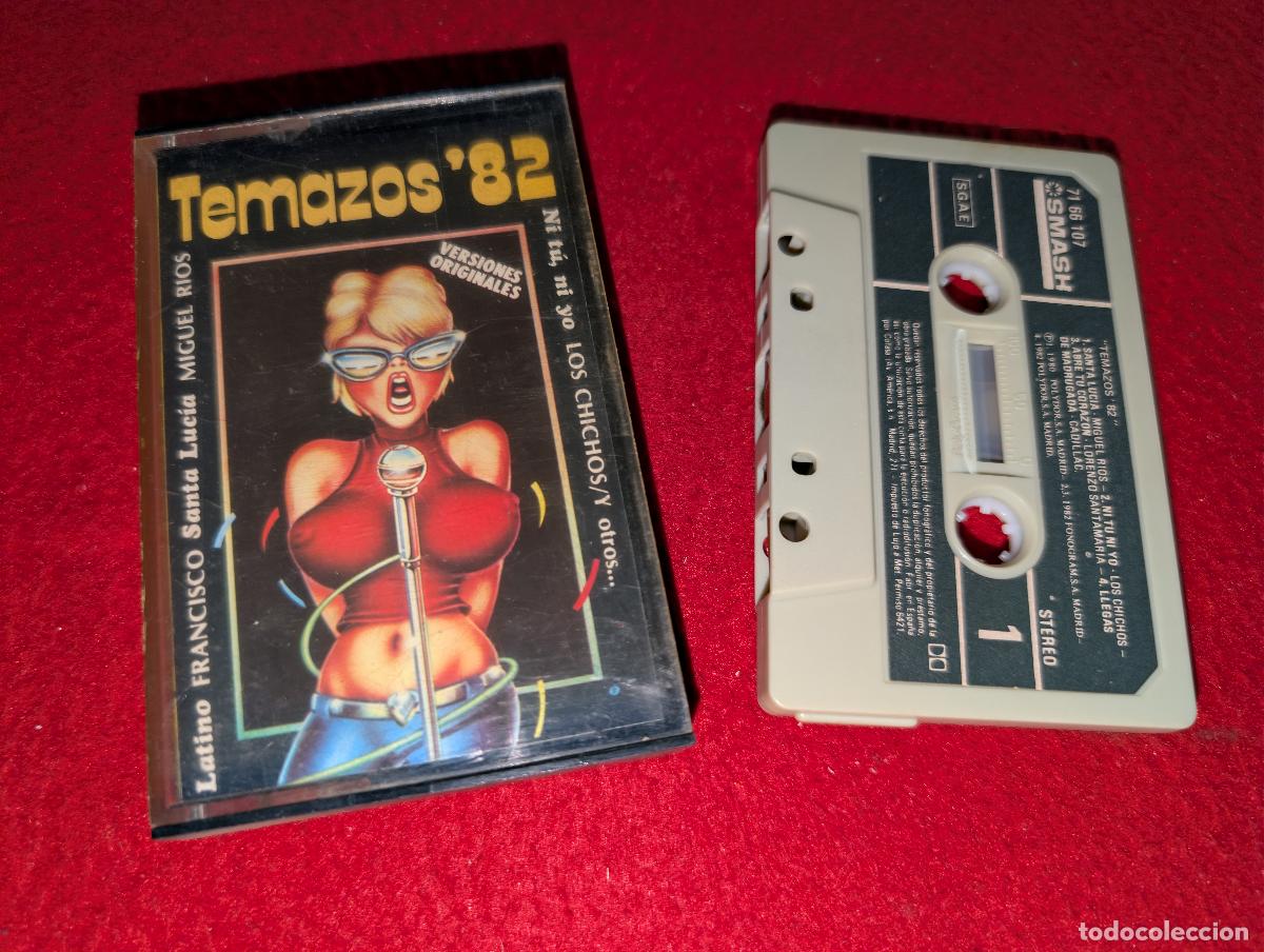 Casetes antiguos: TEMAZOS '82 K7 CASSETTE 1982 Chichos+Miguel Rios+Camaron+Nacho+Cadillac++