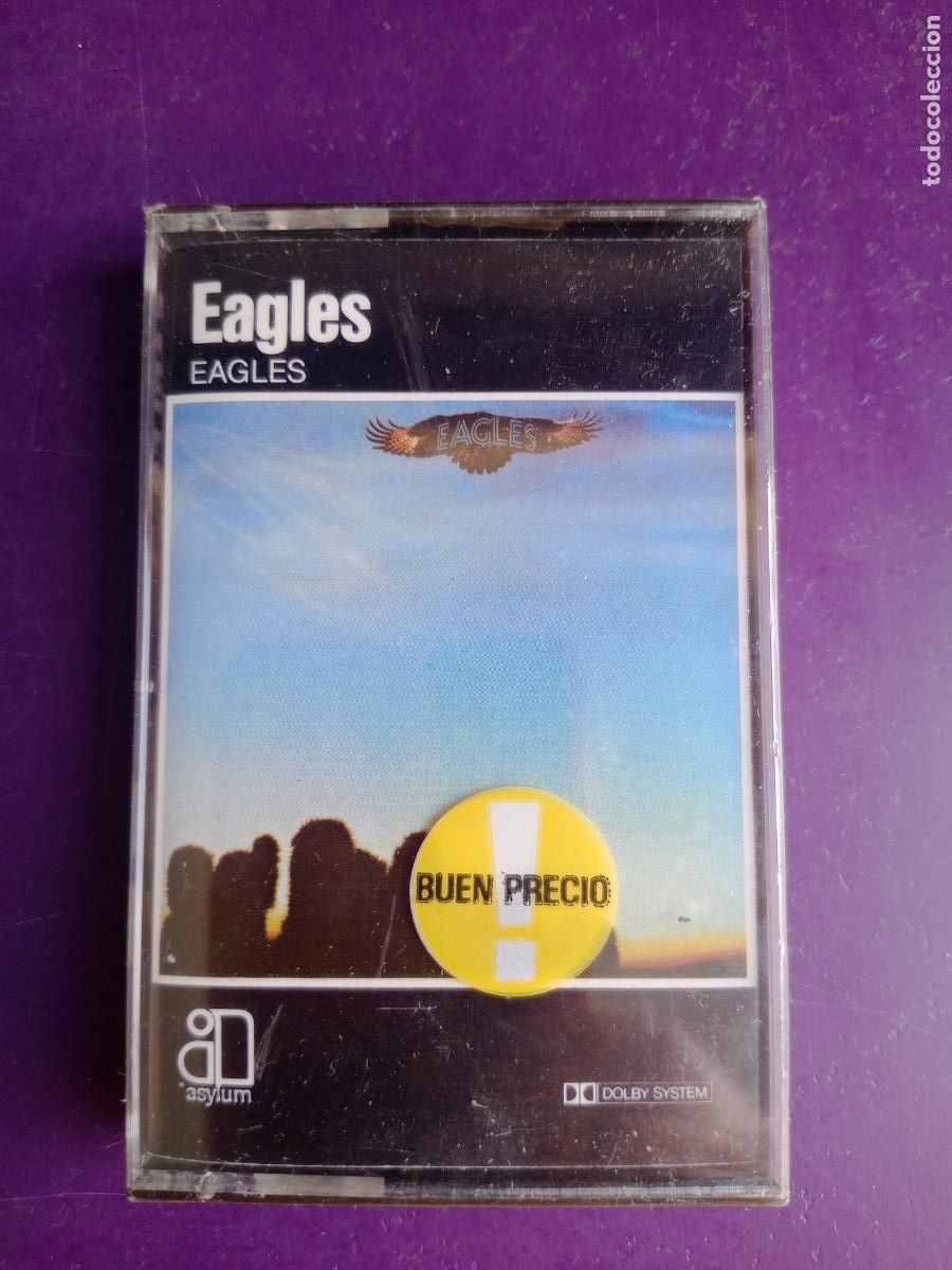 Casetes antiguos: EAGLES CASETE ASYLUM WEA 1982 PRECINTADA - SU LEGENDARIO 1ER ALBUM - COUNTRY ROCK AMERICANA