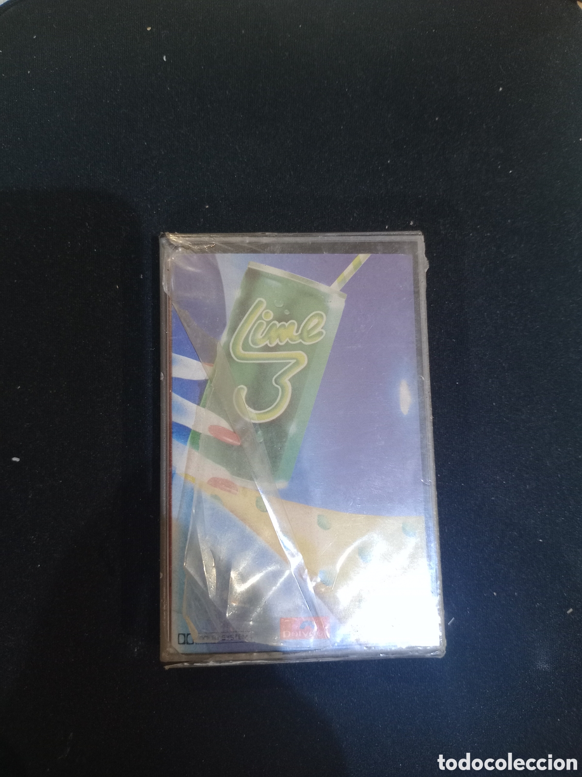 Casetes antiguos: LIME 3 - CASETE POLYDOR 1983 PRECINTADA - ITALODISCO ELECTRONICA 80'S - precinto un poco abierto